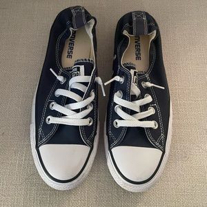 Converse women’s Chuck Taylor All Star Shoreline Slip, navy blue, size 7.5